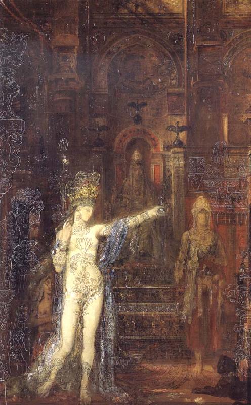 Gustave Moreau Salome Dancing china oil painting image